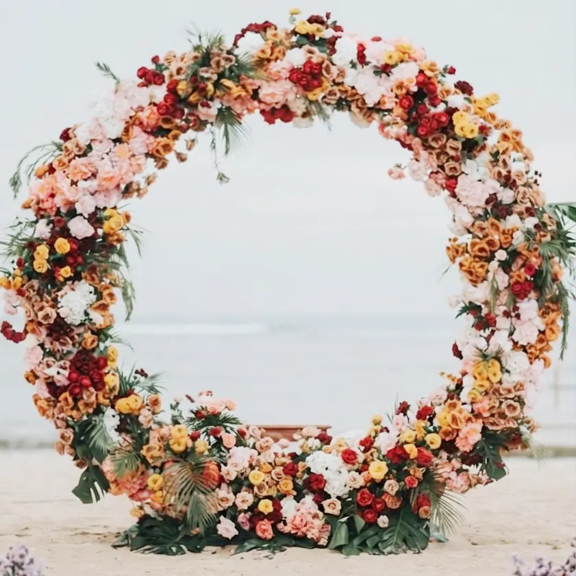 beach wedding proposal