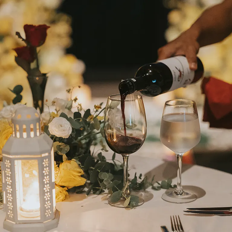 romantic dinner