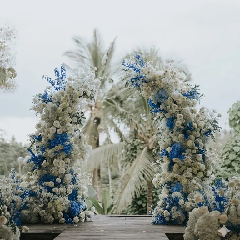 jungle wedding proposal