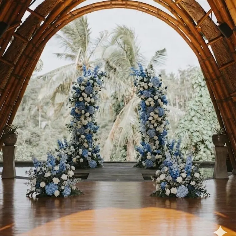 jungle wedding proposal