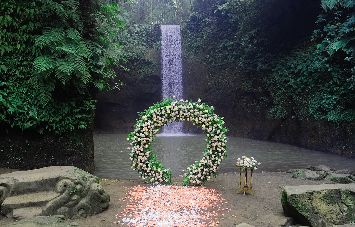 waterfall bali proposal